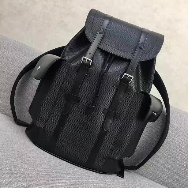 2017 louis vuitton original leather christopher PM M50159 black JH00728Ug45