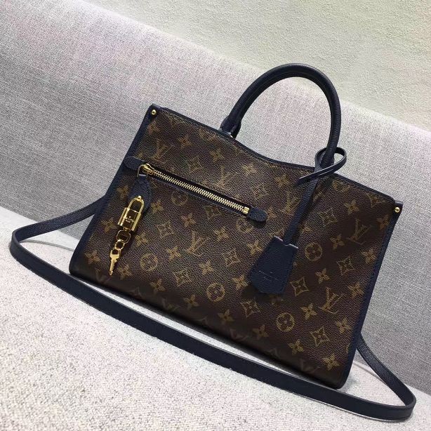 2017 louis vuitton original popincourt pm M43434 blue JH00748bT70