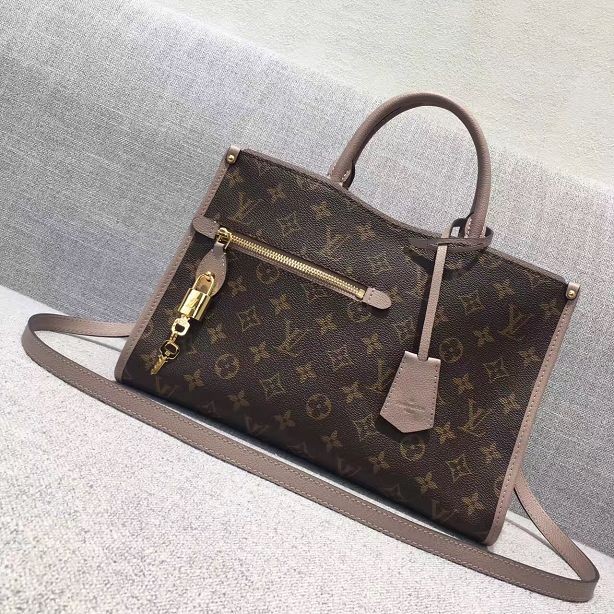 2017 louis vuitton original popincourt pm M43463 taupe glace JH00749Hx86