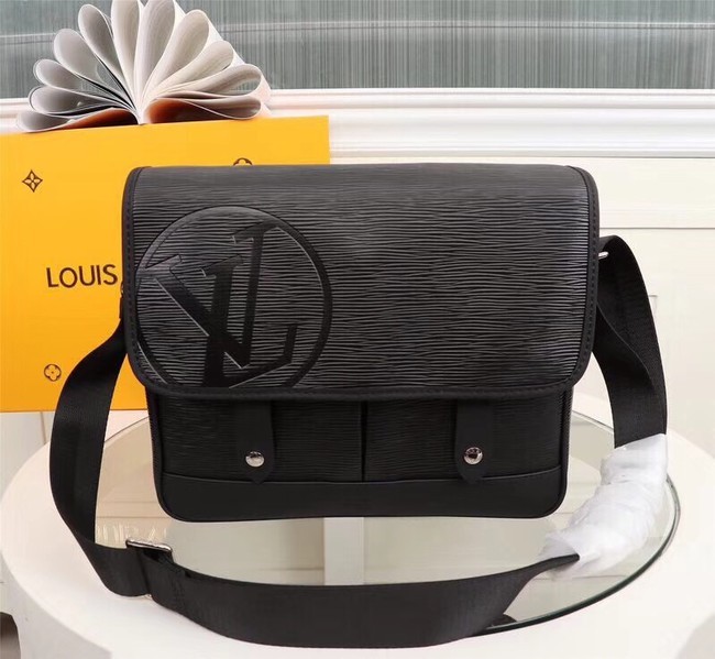 AAA 1:1 LOUIS VUITTON MESSENGER PM M53492 black JH01827WE81