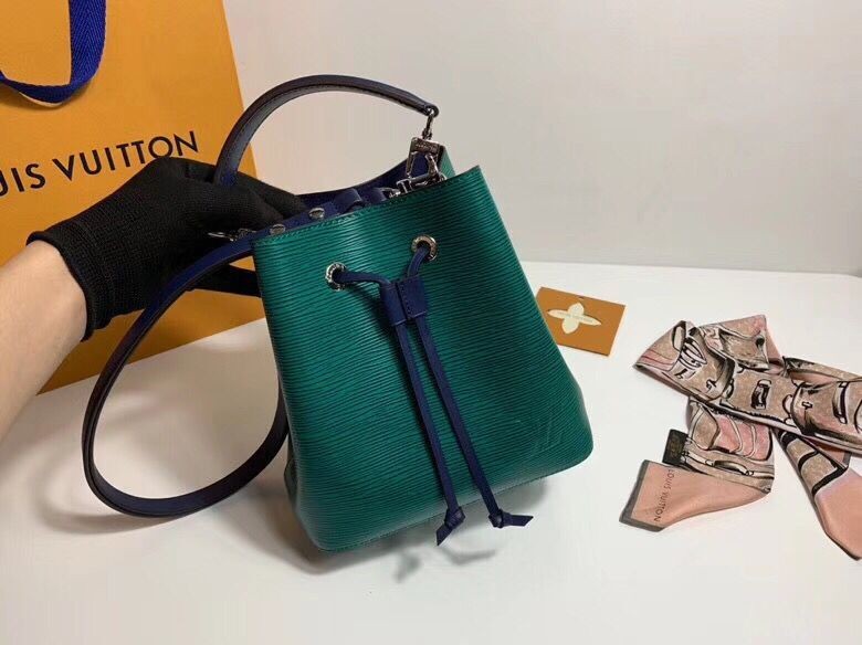 AAA 1:1 Louis Vuitton Original Epi Leather Neonoe BB Bag M53612 Green JH01208Dt62