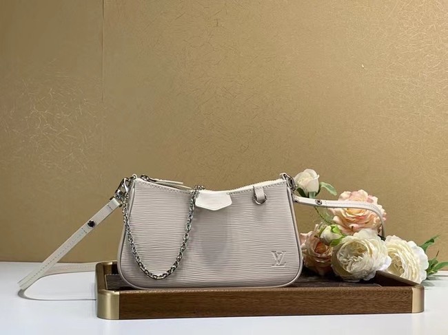 AAA Louis vuitton Original EASY POUCH ON STRAP M80479 Quartz White JH00216SV29