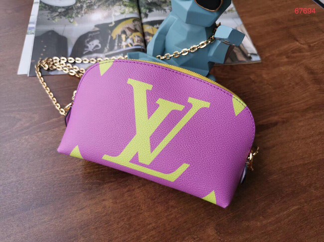 AAAAA Imitation Louis vuitton POCHETTE COSME XL M67694 purple JH00628QQ66