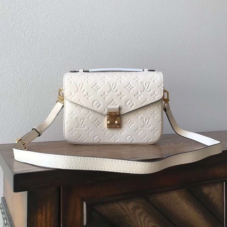 AAAAA Louis Vuitton original Monogram Empreinte Tote Bag M41486 white JH00370Jq92