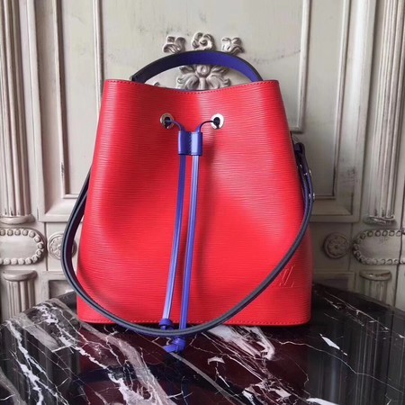 Best Replica louis vuitton original epi leather LOCKME BUCKET 54369 red JH00301bO12