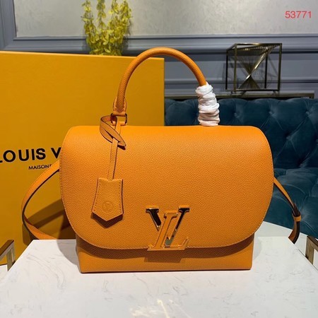 Copy High Quality Louis Vuitton Volta Mocaccino Original Leather M53771 Yellow JH00881xG96