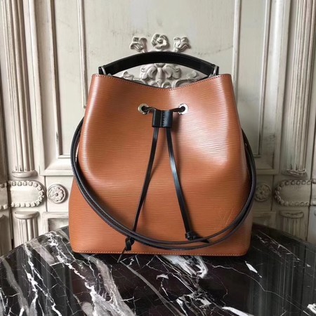 Copy Louis vuitton original epi leather neonoe bag 54369 54369 brown JH00295rY88