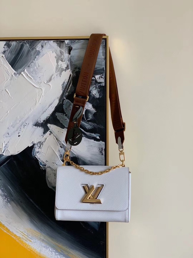 Copy Louis vuitton original epi leather TWIST M50280 white JH00517nY30