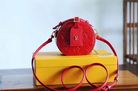 Copy Louis vuitton original MINI BOITE CHAPEAU SOUPLE M44699 red JH00955Ep86