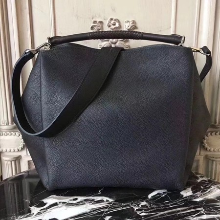 Copy Luxury Louis Vuitton original Mahina Leather BABYLONE M50031 black JH00460qe74