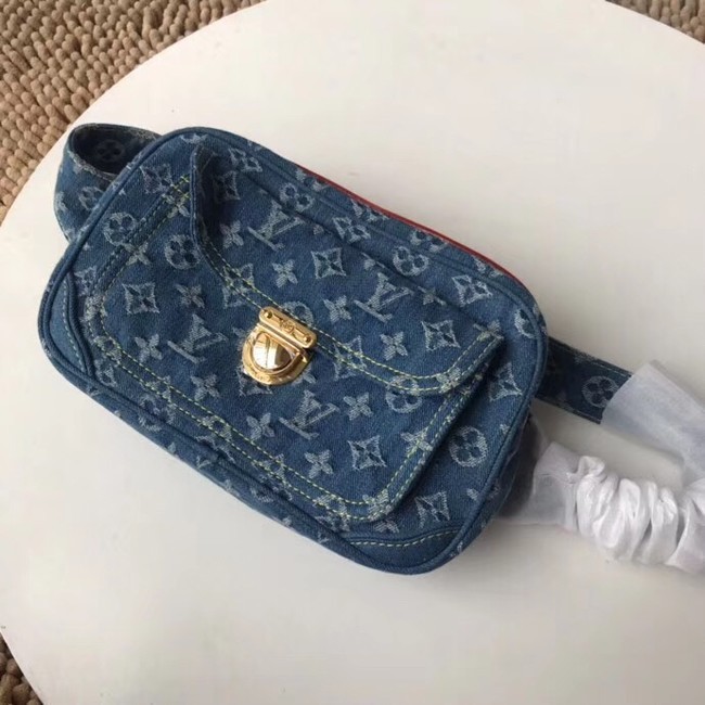 Fake 1:1 Louis vuitton original OUTDOOR Pocket M44466 blue JH01003qF80
