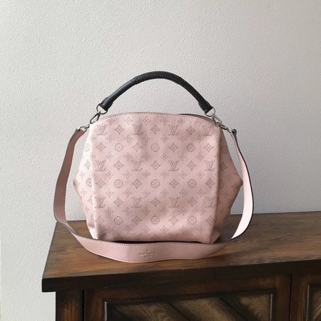 Fake Louis Vuitton original Mahina Leather BABYLONE M50032 pink JH00473DK43