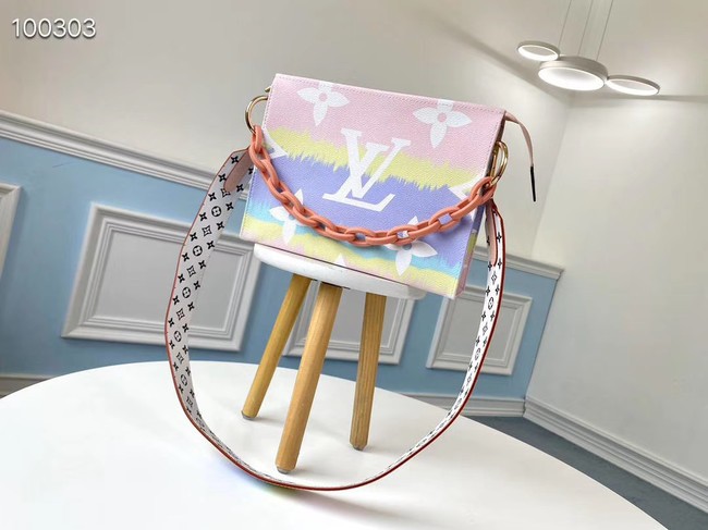 Fake Replica Louis Vuitton Monogram Canvas Original Leather M68137 pink JH00597cN57