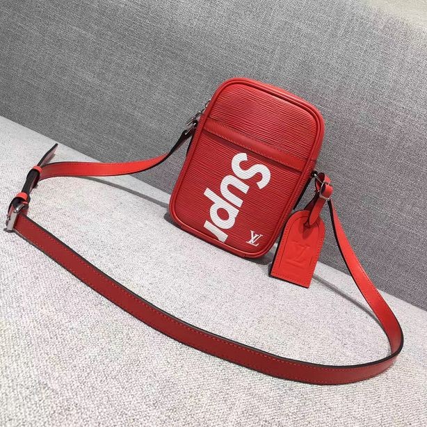 High Quality Imitation 2017 louis vuitton original superme danube pm 41807 red JH00719dt82