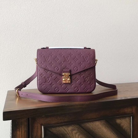 High Quality Imitation Louis Vuitton original Monogram Empreinte Tote Bag M41486 purple JH00362Cw85
