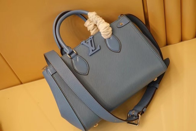 Imitation Louis Vuitton Epi Leather original M57681 light blue JH00154hu72