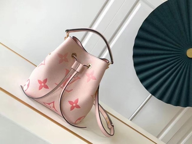 Imitation Louis Vuitton Original Leather NEONOE BB M45716 pink JH00163Rj35