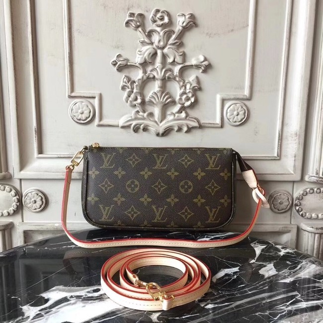 Imitation Louis Vuitton Original Monogram Canvas POCHETTE ACCESSOIRES M40712 JH01918HE81