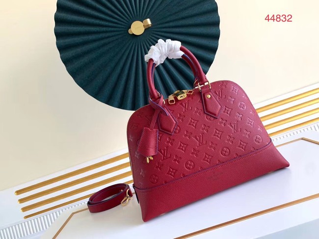 Imitation Louis Vuitton Original Monogram Empreinte NEO ALMA PM M44832 red JH00738HE81