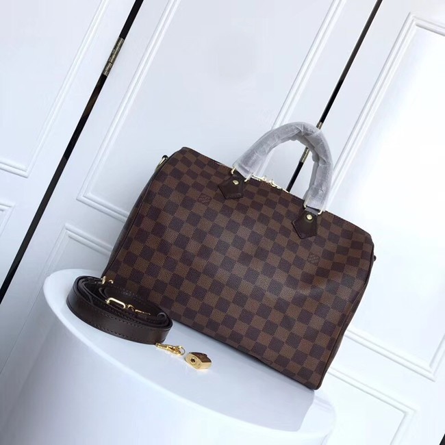 Imitation Louis Vuitton Original SPEEDY BANDOULIERE 30 N41367 JH01910XD29