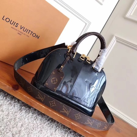 Imitation Louis Vuitton TOTE MIOIR Original leather Tote Bag M54786 black JH00614cI42