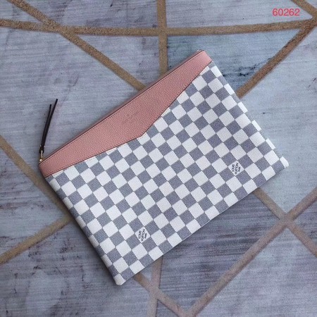 Knockoff Louis vuitton original Damier Azur DAILY M60262 pink JH00894Jz41