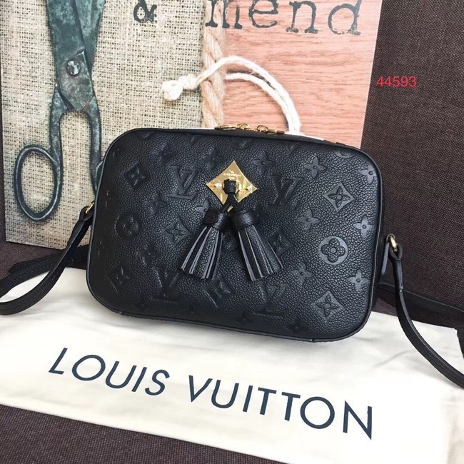 Knockoff Louis vuitton original mongram empreinte SAINTONGE M44593 Noir JH01245ry98