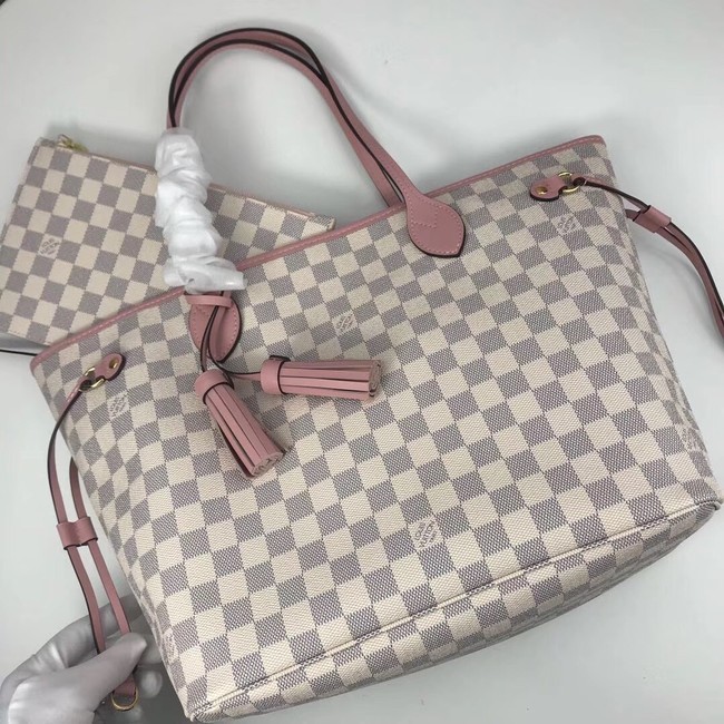 Louis Vuitton Damier Azur Original NEVERFULL N44363 JH01301GJ97