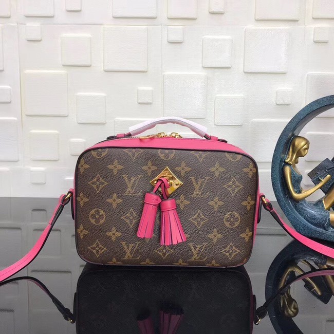 Louis Vuitton Monogram Canvas original Leather SAINTINGE M43559 rose JH01240TV86