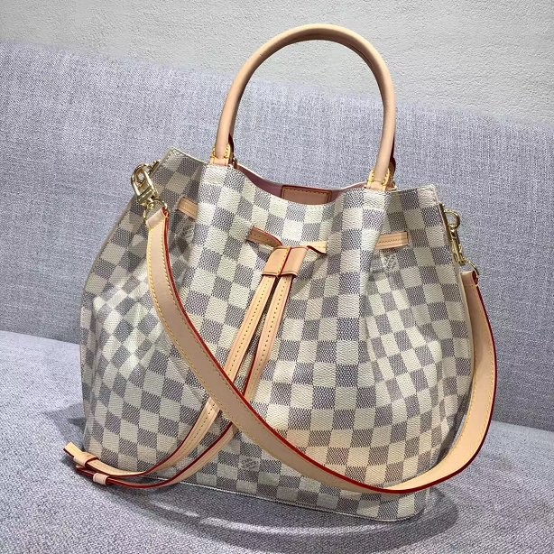 Louis Vuitton original Damier Azur Girolata Tote N41579 JH00770Qc12
