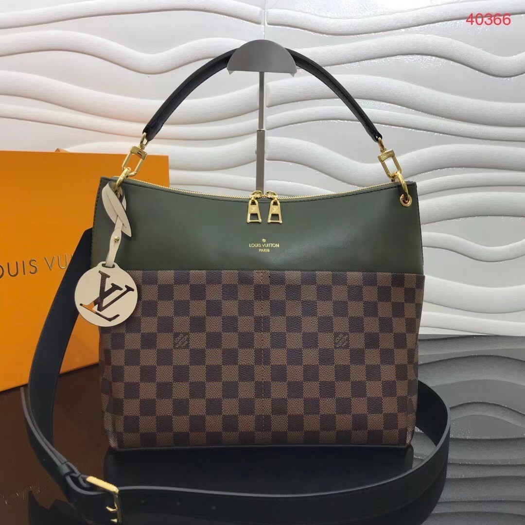 Louis Vuitton Original Damier Ebene Canvas M40366 Khaki JH00370Bh43