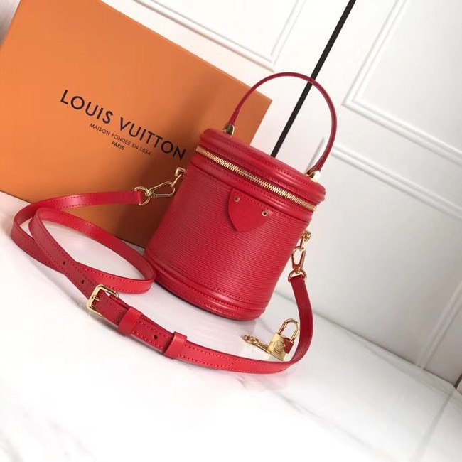 Louis Vuitton original Epi Leather CANNES M52226 red JH01745bR82