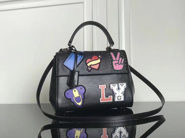 Louis Vuitton original Epi Leather CLUNY BB M52484 black JH01623bz90
