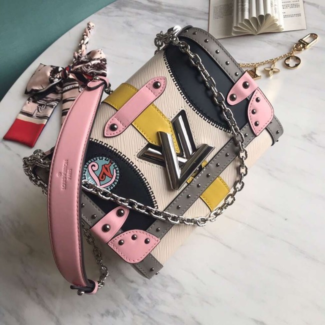 Louis vuitton original epi leather twist M50282 JH01329fh25