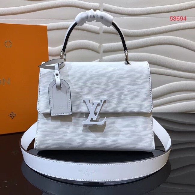 Louis vuitton original GRENELLE Small tote bag M53834 Blanc JH01103KD63
