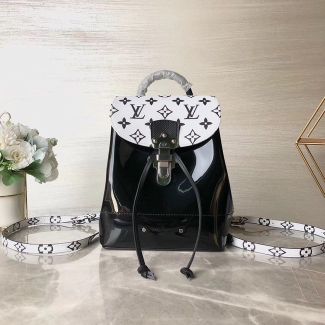 Louis vuitton original HOT SPRINGS Backpack M53637 black JH01058gt51