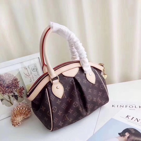 louis vuitton original Leather Monogram Canvas Tote Bag M40143 JH00353FA31