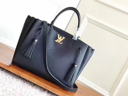 Louis Vuitton original lockmeto lockme Tote Bag M54569 black JH00669uq12
