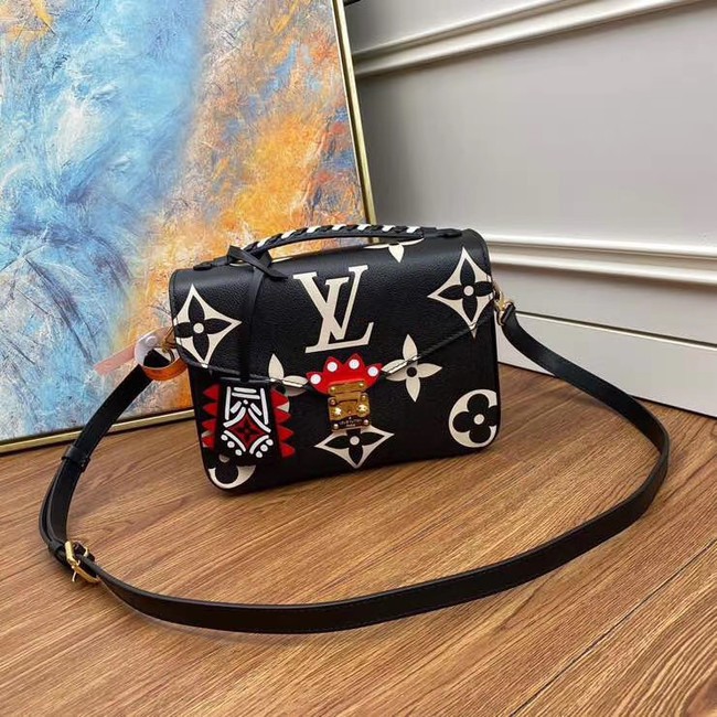 Louis vuitton original LV CRAFTY POCHETTE METIS M45384 black JH00409JM27