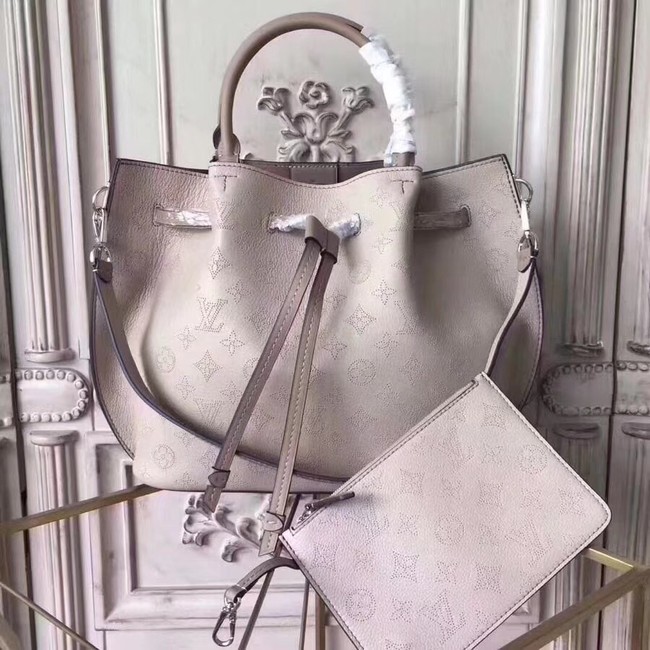 Louis Vuitton Original Mahina Leather GIROLATA M54401 grey JH01902Oj66