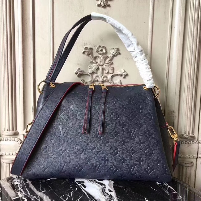 Louis vuitton original mongram empreinte PONTHIEU PM M43721 Navy-blue JH01790ki86