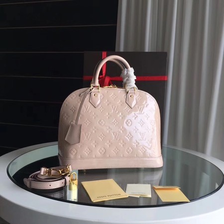 Louis vuitton original Monogam vernis Alma M91611 apricot JH00551fH28
