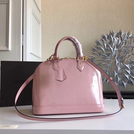 Louis vuitton original Monogam vernis Alma M91611 pink JH00553uF26