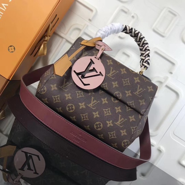 Louis vuitton original Monogram Canvas CLUNY BB M43982 JH01595Jy64