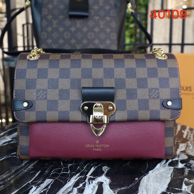 Louis vuitton original monogram canvas M40108 Lie De Vin JH01403uB47