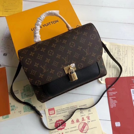 Louis Vuitton original Monogram Canvas marignan M44259 black JH00411UZ79