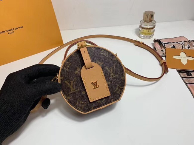 Louis vuitton original Monogram Canvas MINI BOITE CHAPEAU M44699 JH00963Th34