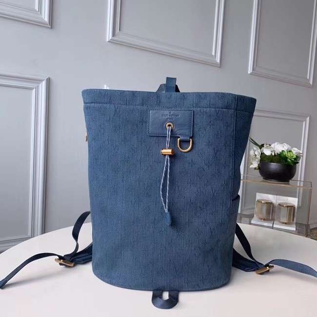 Louis vuitton original Monogram Denim CHALK M44617 blue JH00978bT70