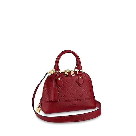 Louis Vuitton Original Monogram Empreinte NEO ALMA BB M44866 Cherry Berry JH00724dC47