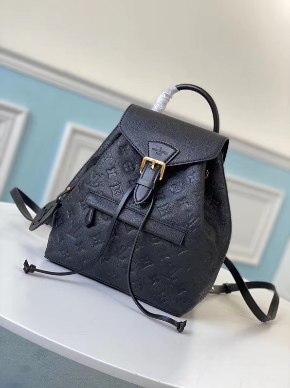 Louis vuitton original Montsouris Backpack M45205 black JH00408Vj56